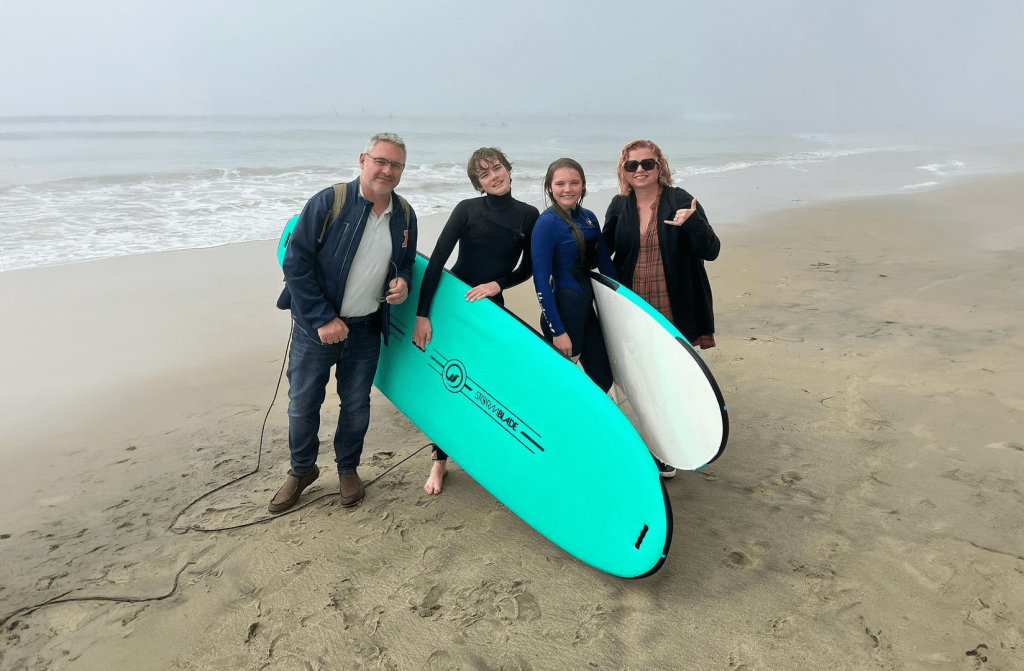 family surf camp Morocco 